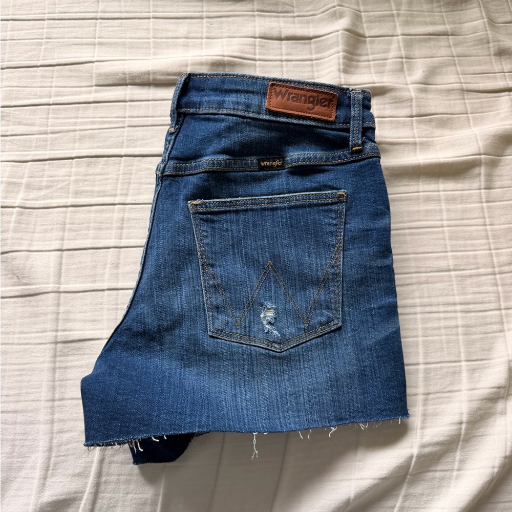 Wrangler Classic Blue Denim Cut-Offs